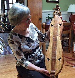 Gail loves to play the dulcimer.